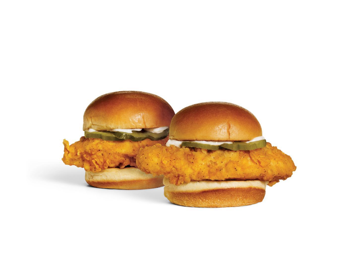 2 Chicken Tender Sliders