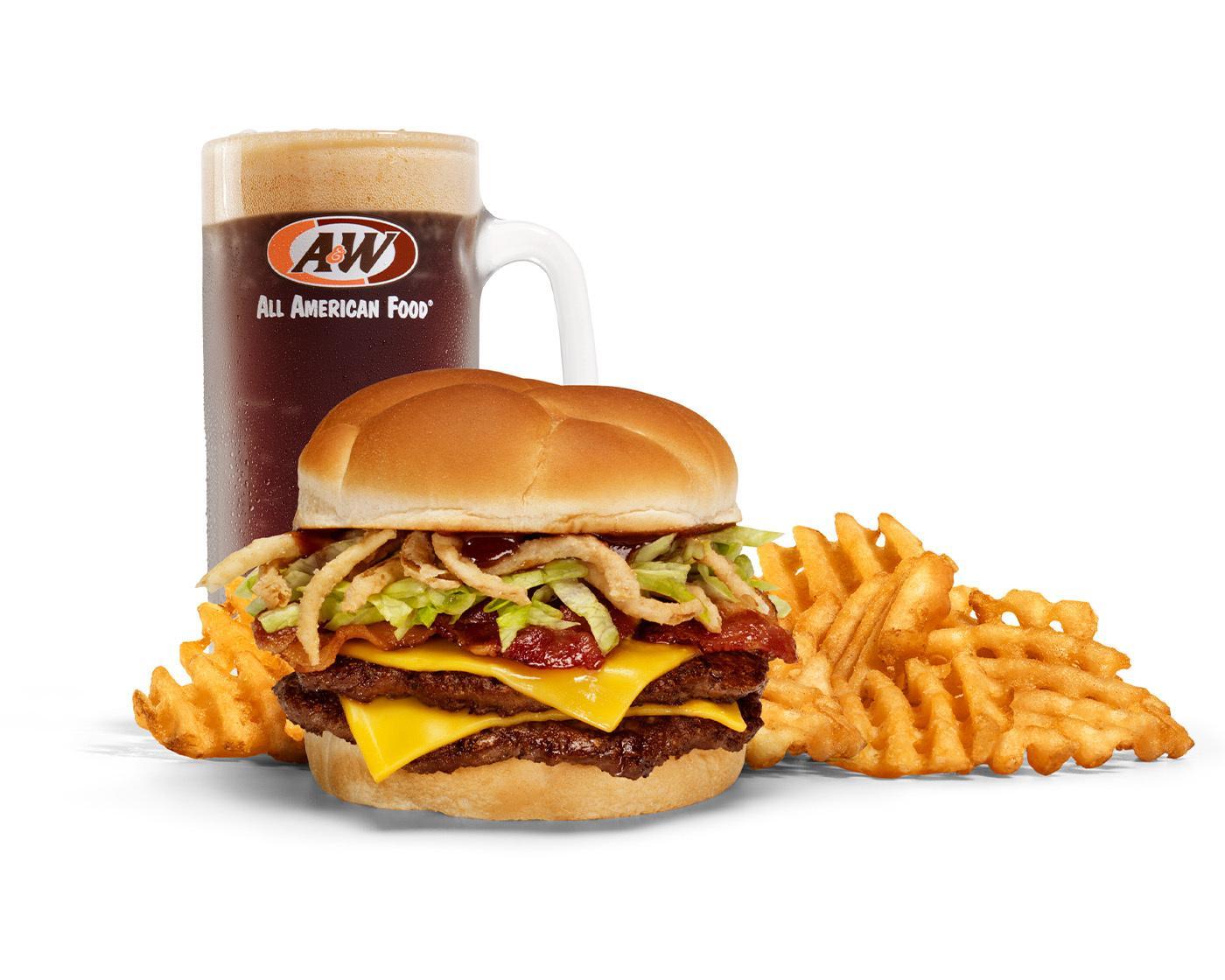 Double BBQ Bacon Crunch Burger