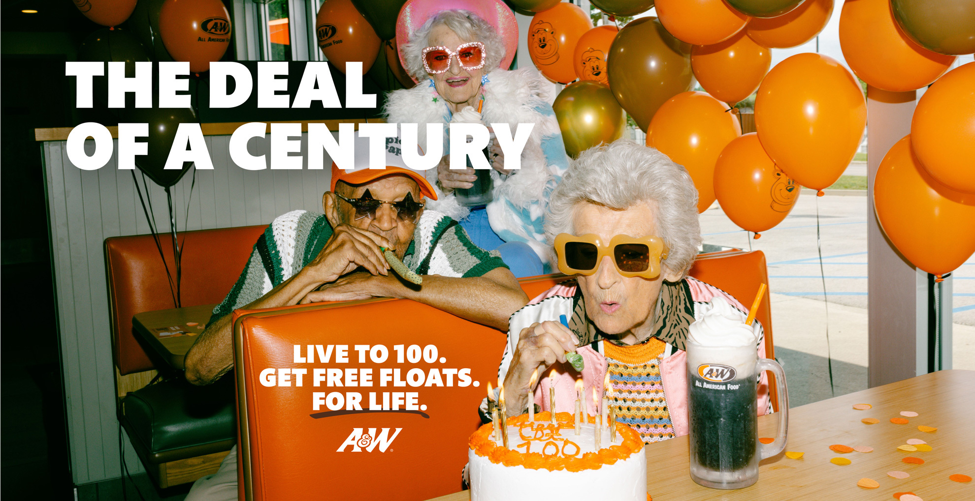 The Deal of the Century - Live to 100. Get free Floats. For life.