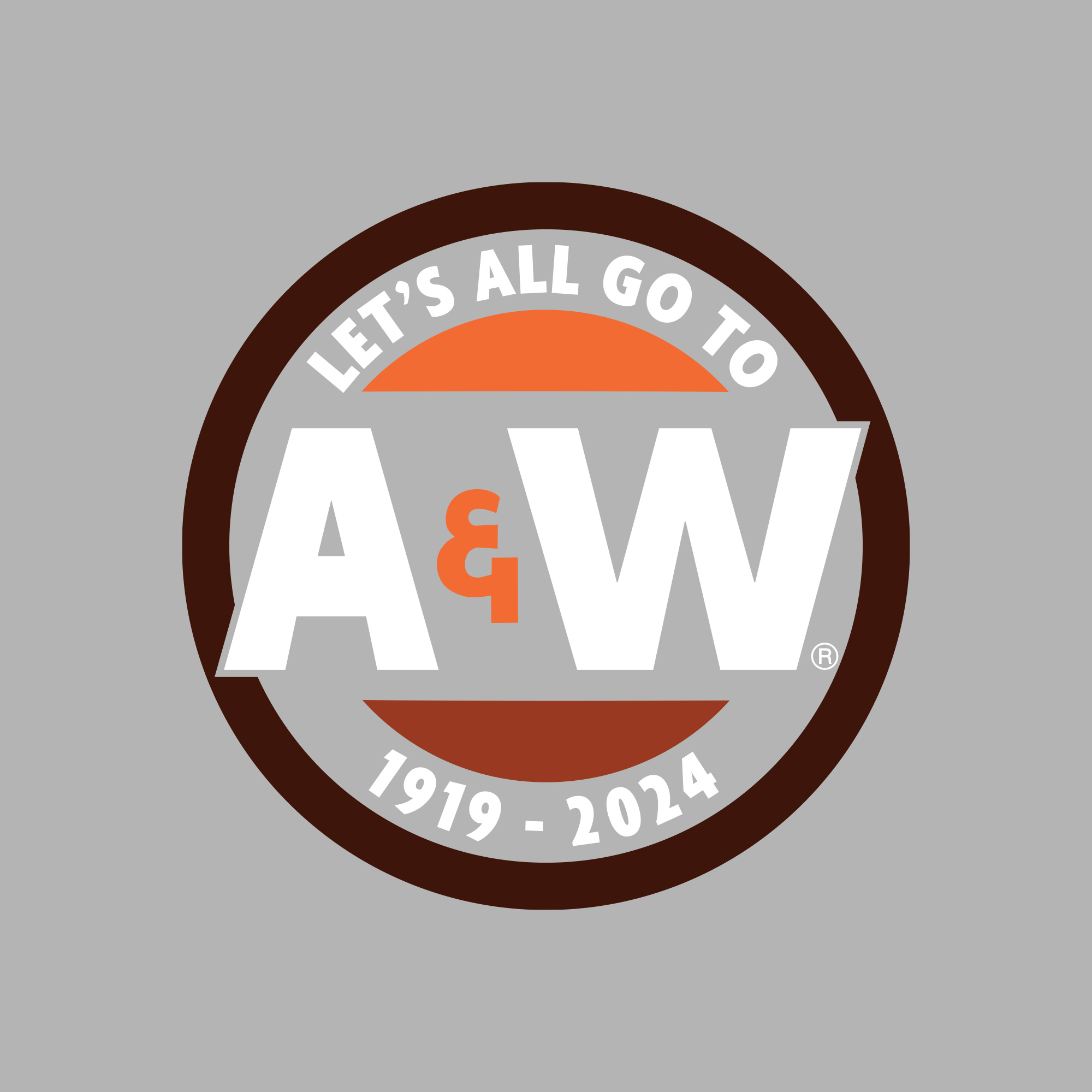 Let's All Go To A&W 2024 logo