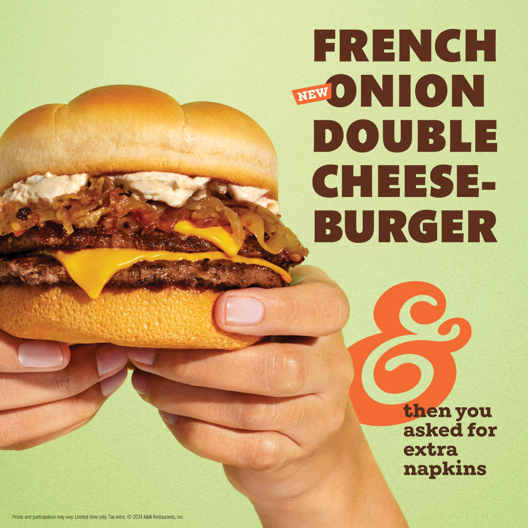 French Onion Double Cheeseburger