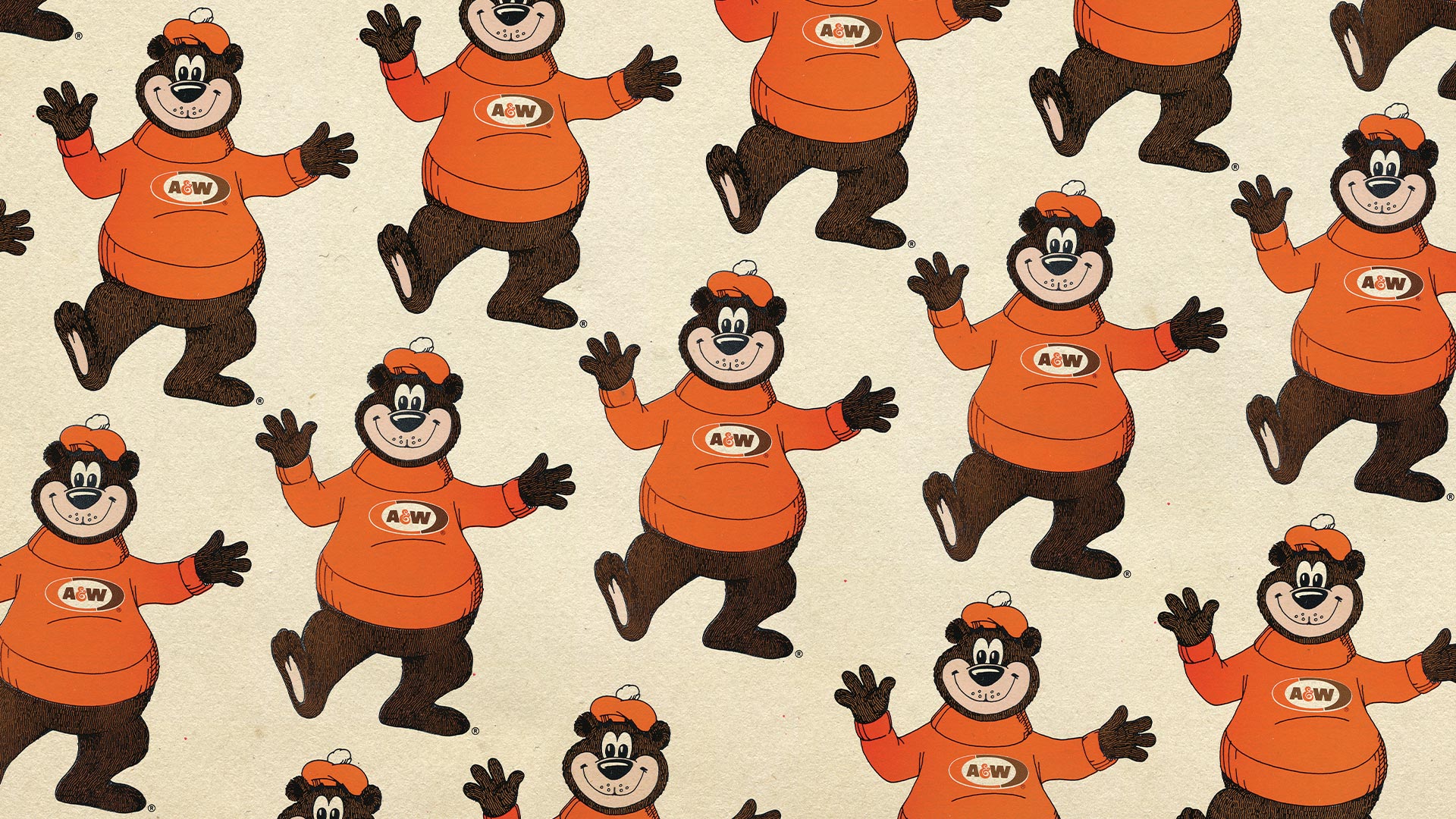 Pattern of Rooty the Great Root Bear