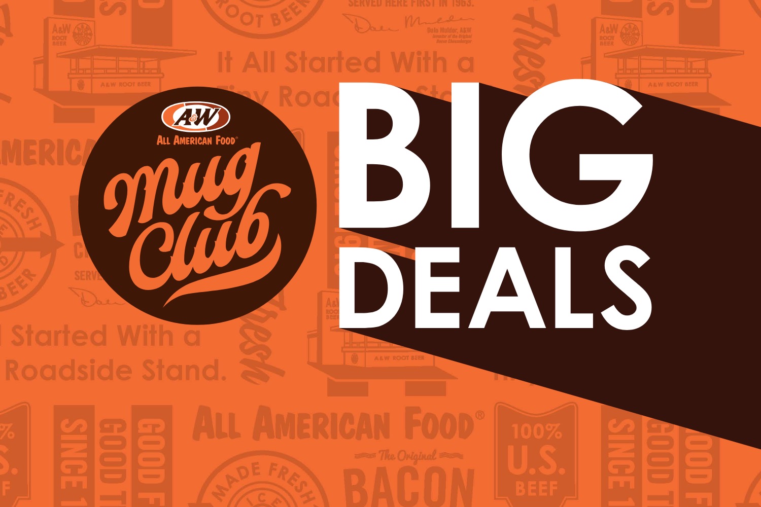 A&W Mug Club sign up for BIg Deals